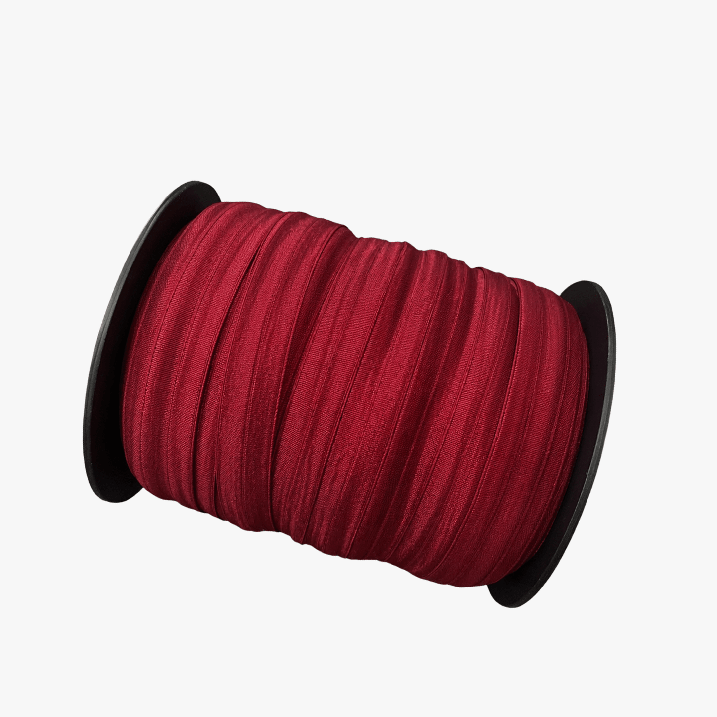Elastic Fold Over | Lip Elastic 20mm | Maroon Sheen - Ragland Fabrics
