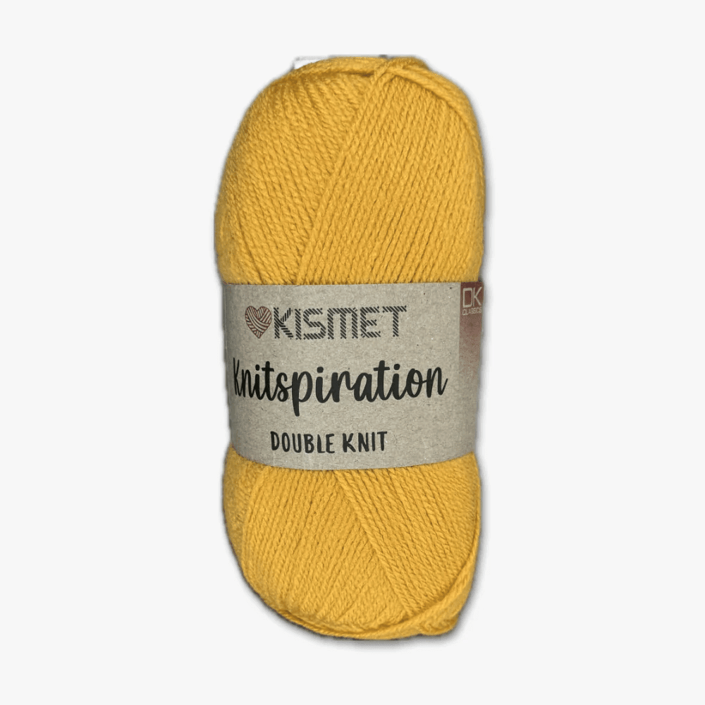 Knitspiration Dbl Knit Mustard K43 - Ragland Fabrics