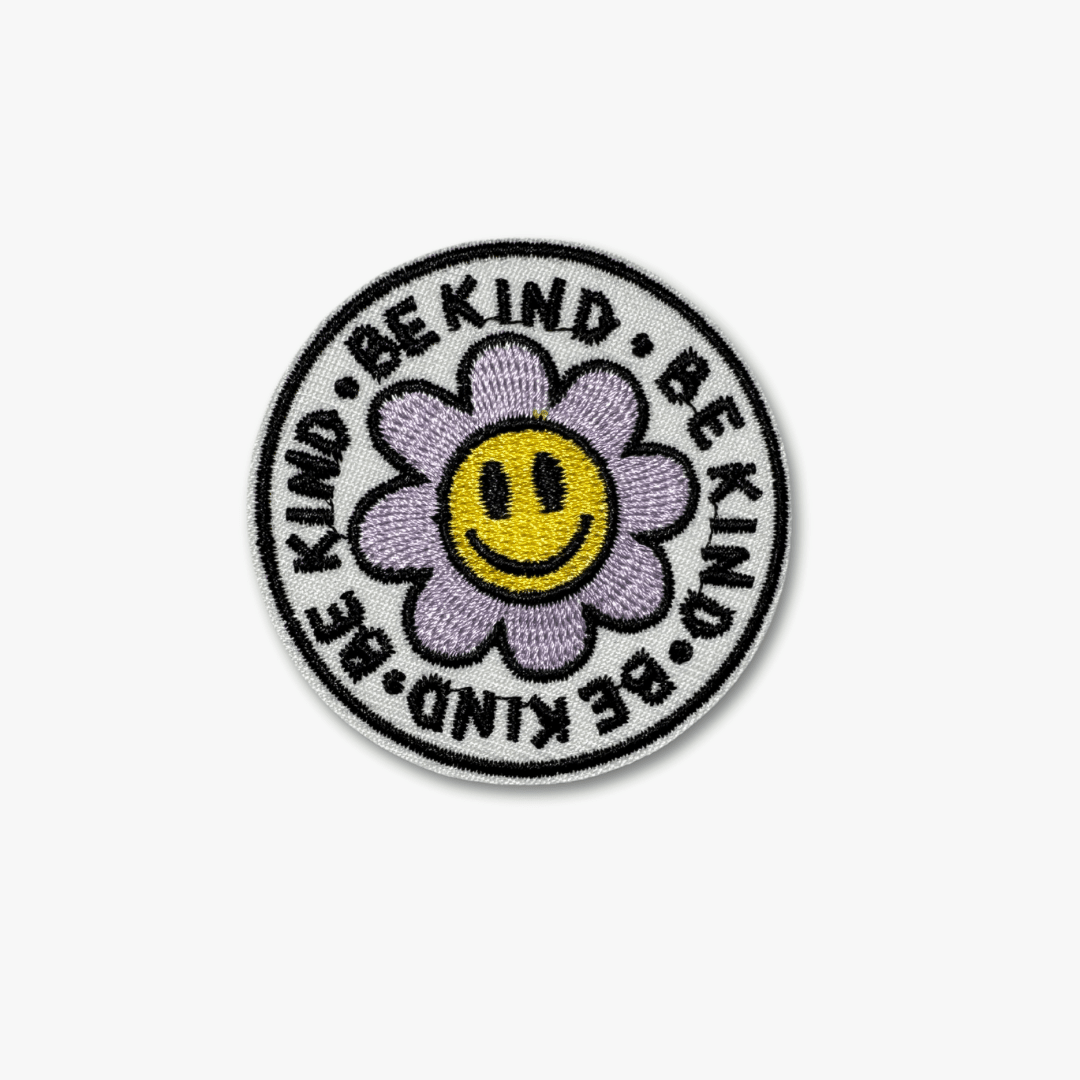 Motif Iron On Badge - KIND TO YOUR MIND - Ragland Fabrics