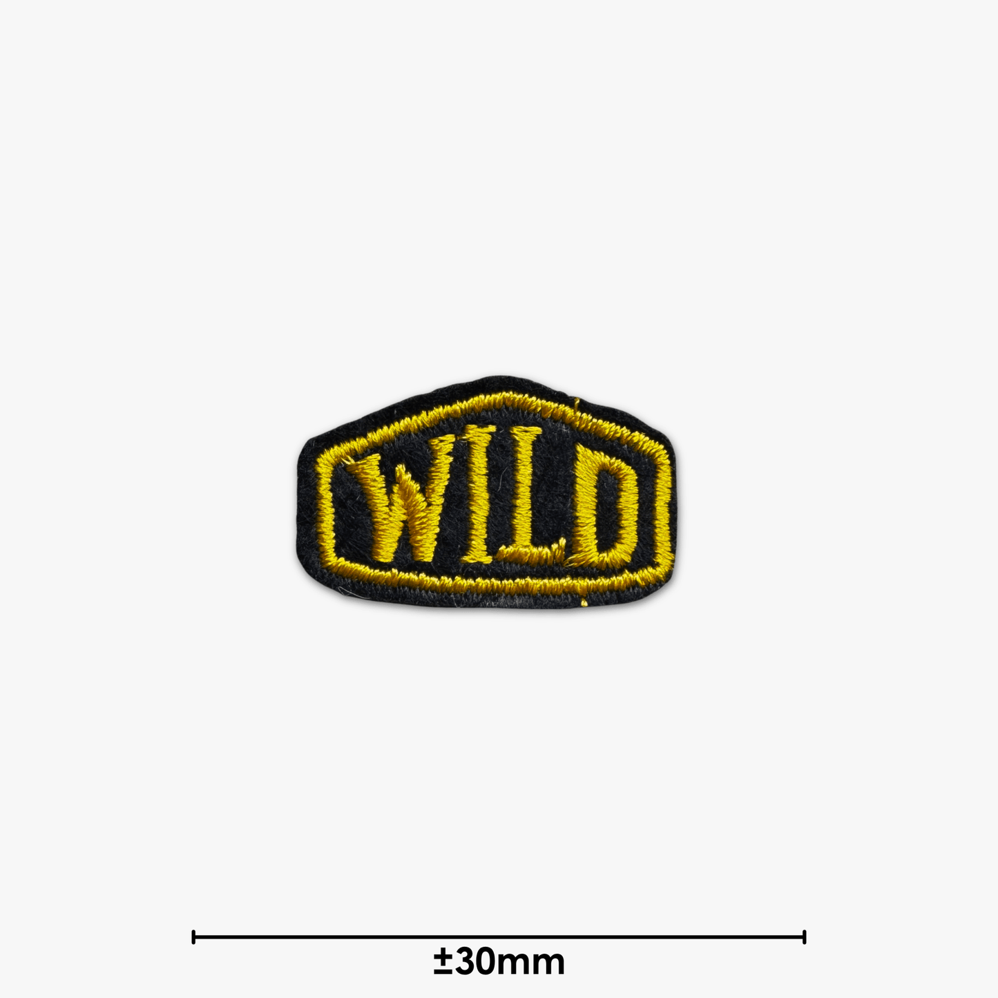 Motif Iron On Badge - Wild - Ragland Fabrics