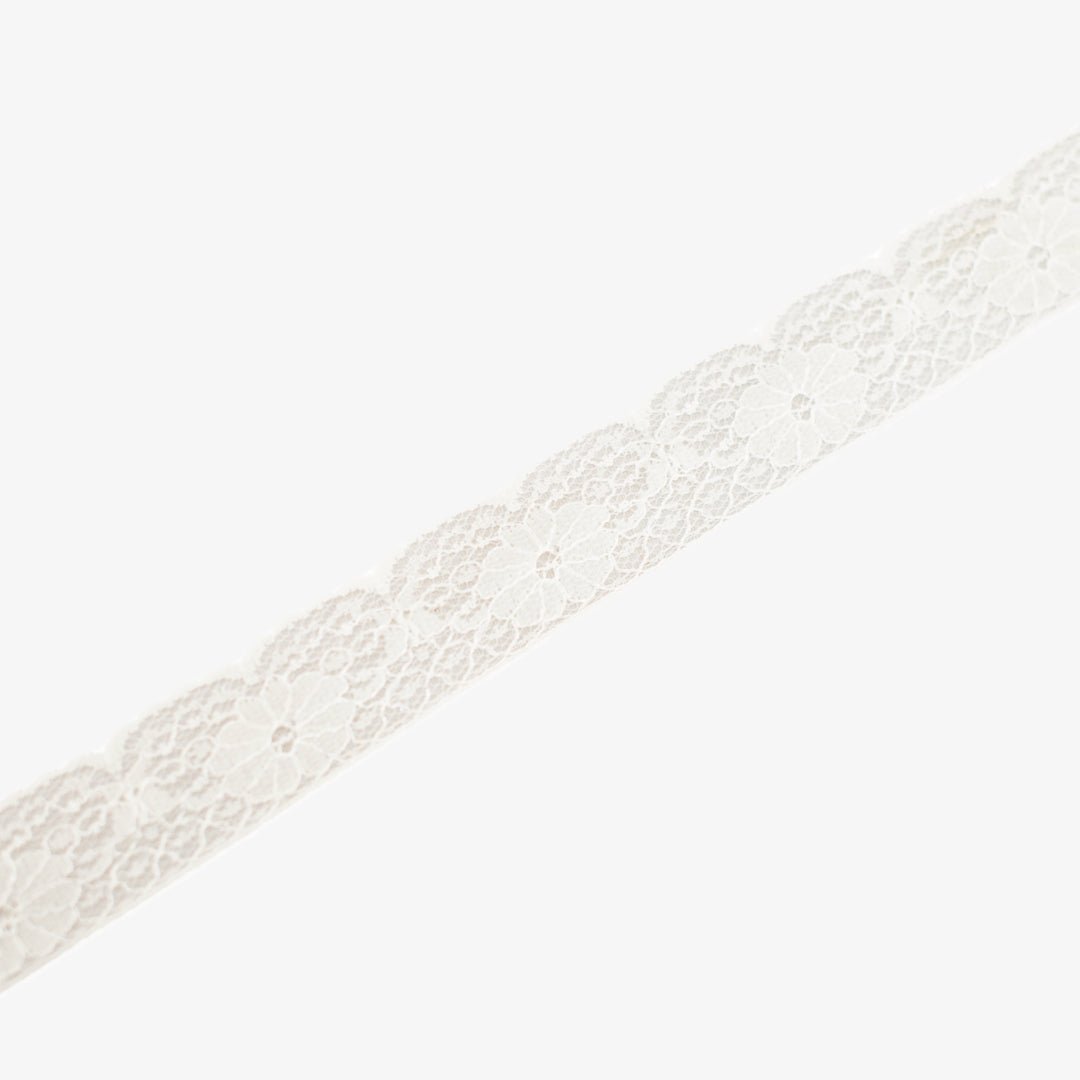 Nylon Lace 496 | White - Ragland Fabrics