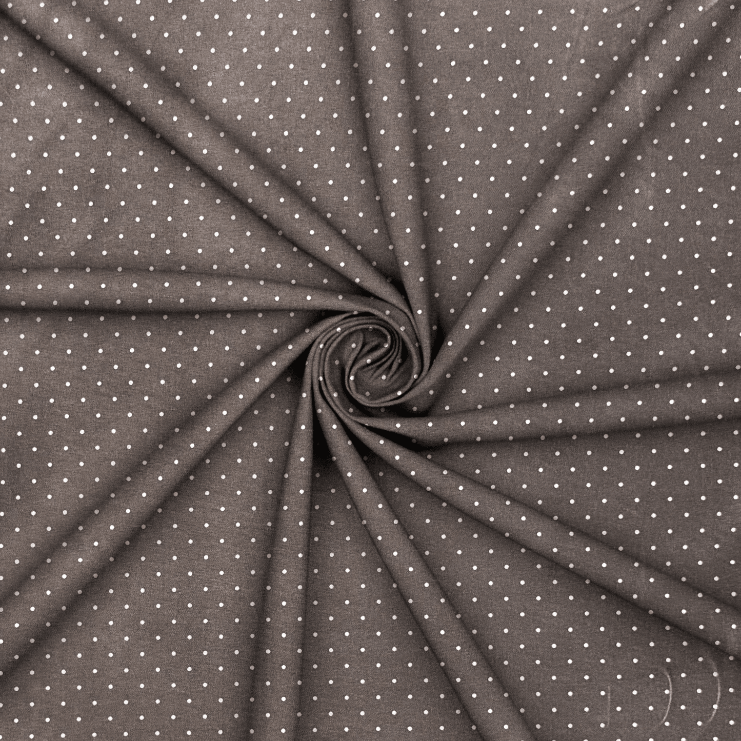 Printed Poly Cotton Quilty Brown - Ragland Fabrics