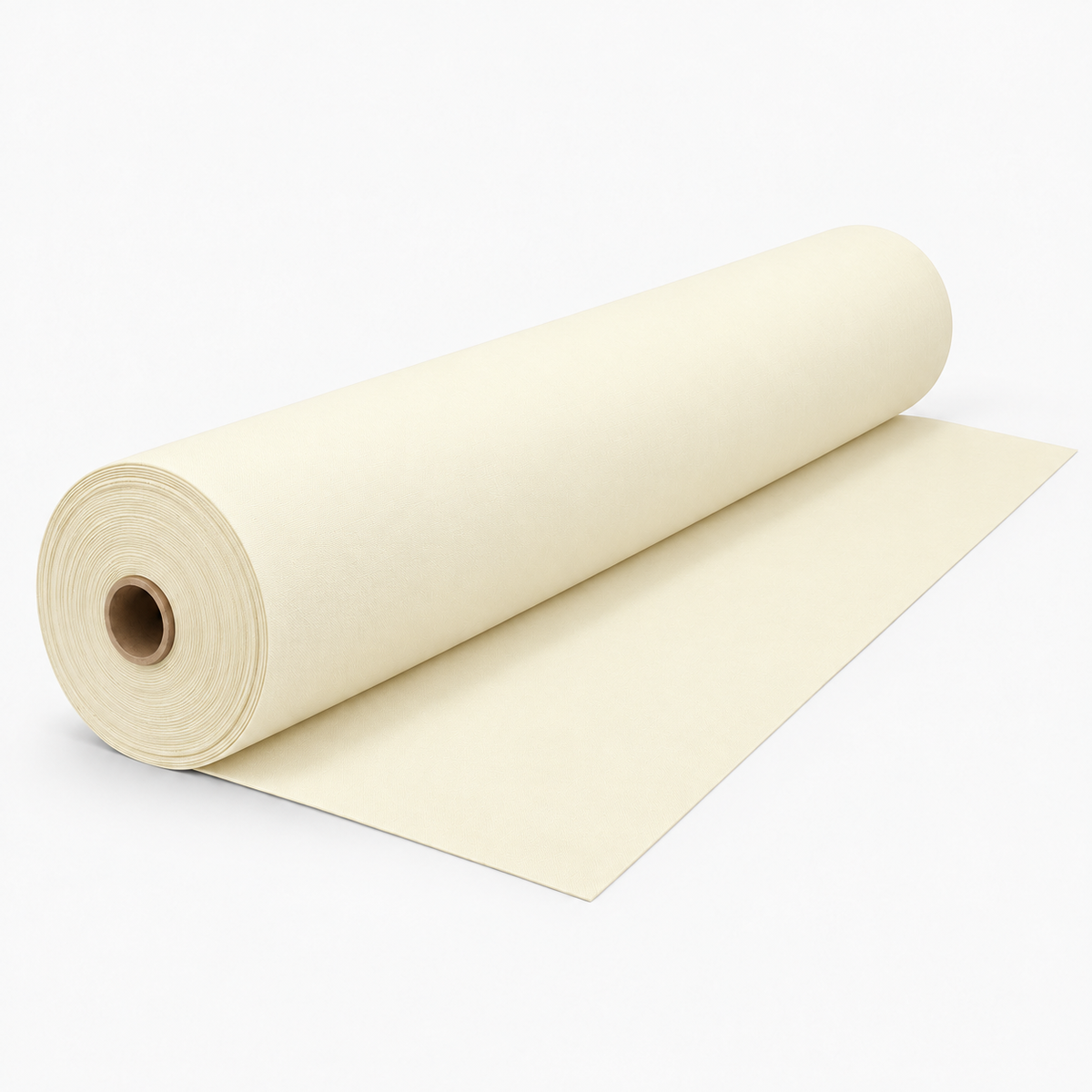 Plain Mini Matt Cream / Ivory 150cm, Roll of 50 metres fabric roll