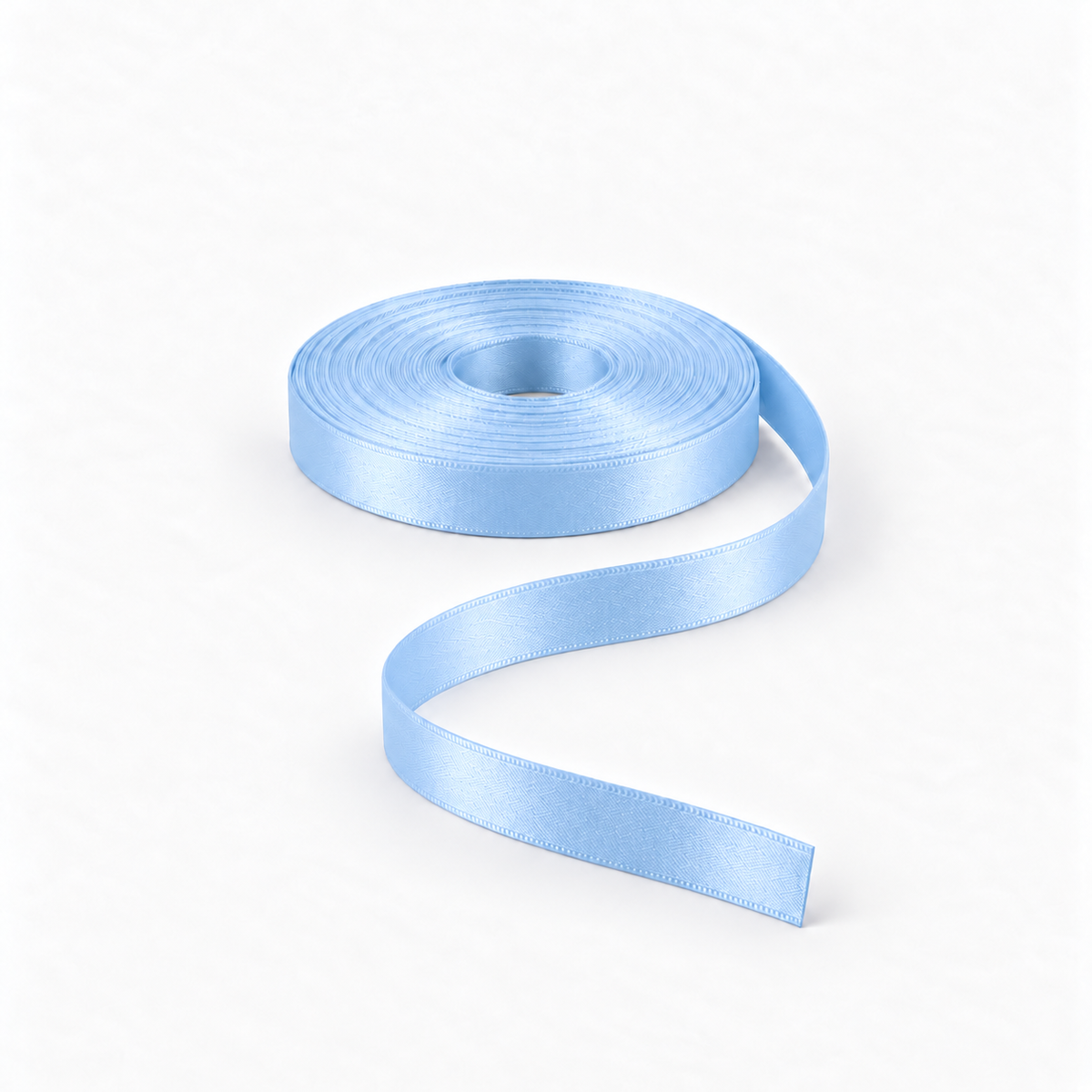 Satin Ribbon 10mm Sky Blue #76 – Ragland Fabrics