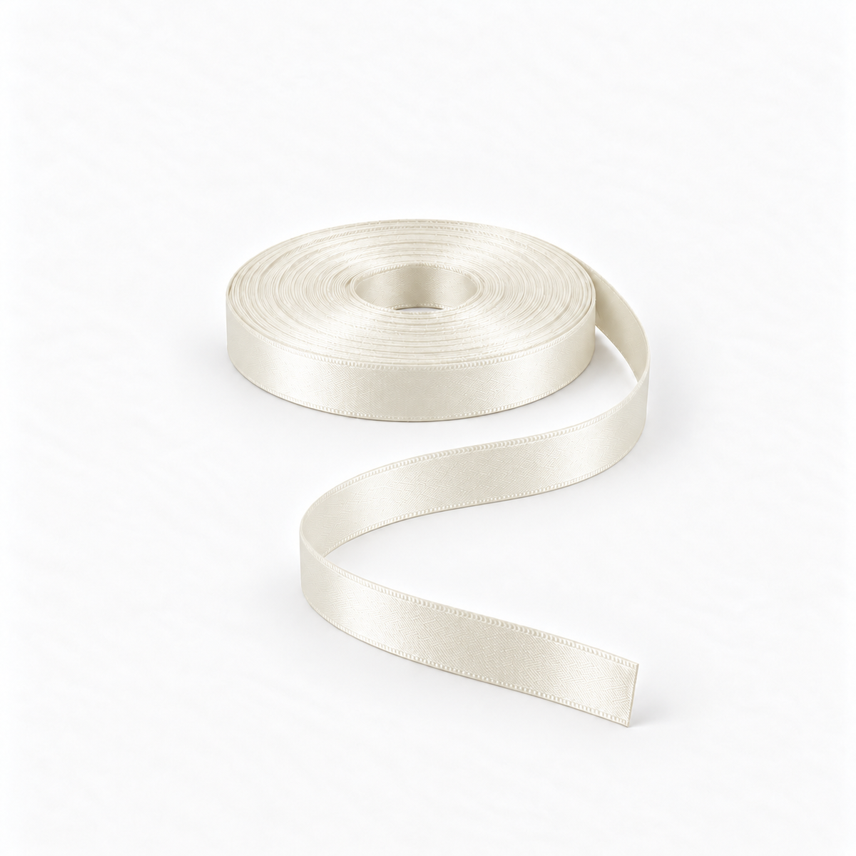 Satin Ribbon 10mm Cream #275 – Ragland Fabrics