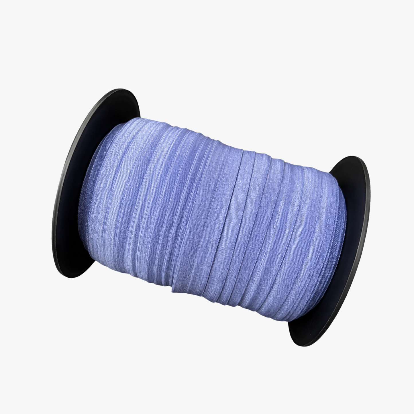 Elastic Fold Over | Lip Elastic 20mm | Mid Blue Sheen