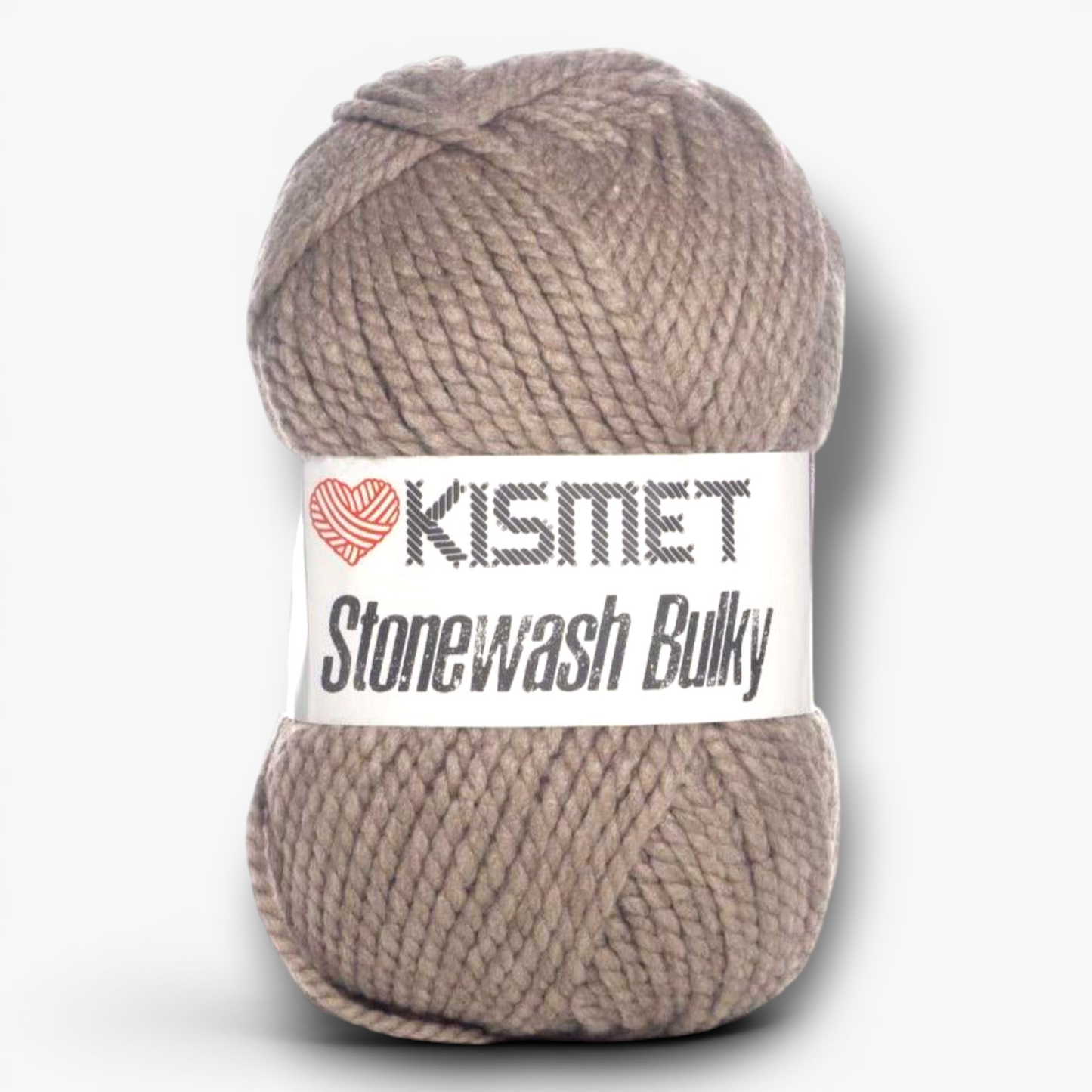 Wool Stone Wash Bulky Taupe SB45