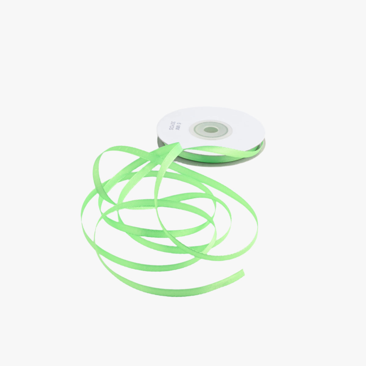 Satin Ribbon 6mm Lime #57 TBD