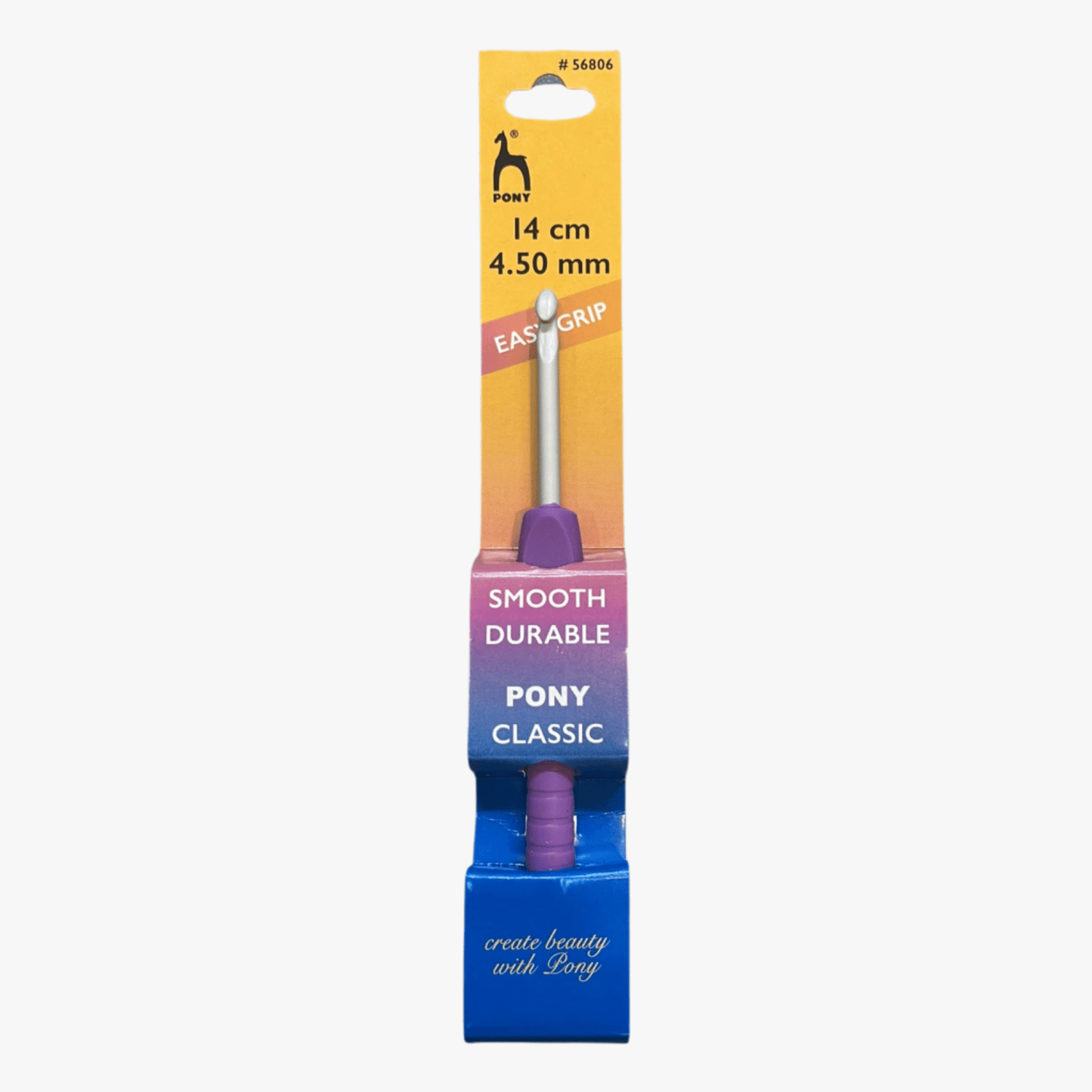 Crochet Hooks Easy Grip 14cm 4.50mm - Ragland Fabrics