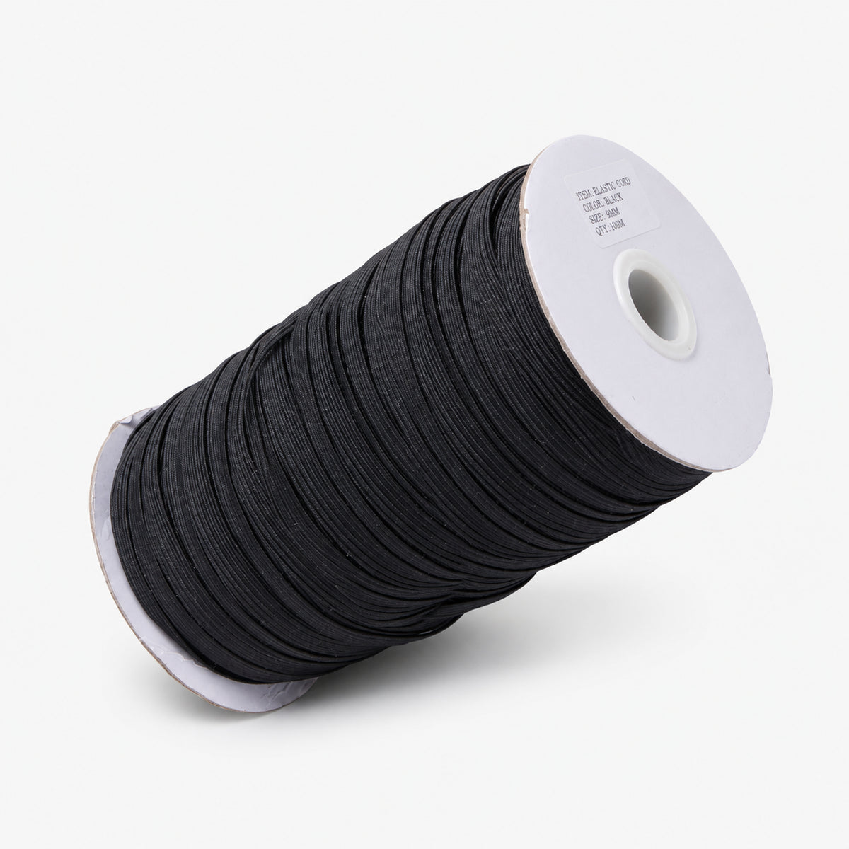 Elastic 10 Cord Black (Masks / Fitted Sheets / Craft) - Ragland Fabrics