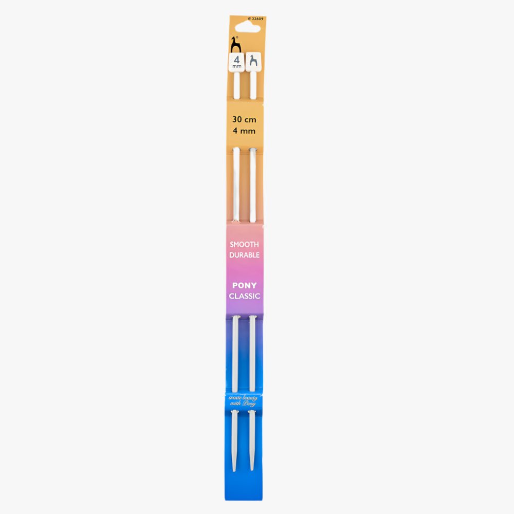Knitting Needle 30cm / 4mm - Ragland Fabrics