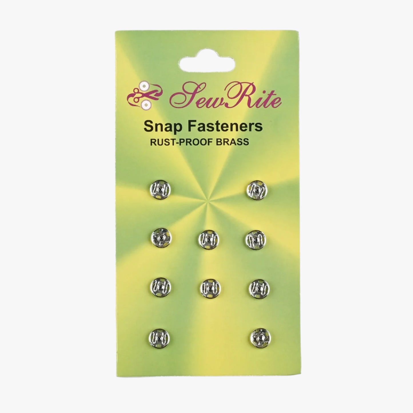 Press Studs - Size 0 Silver - Ragland Fabrics