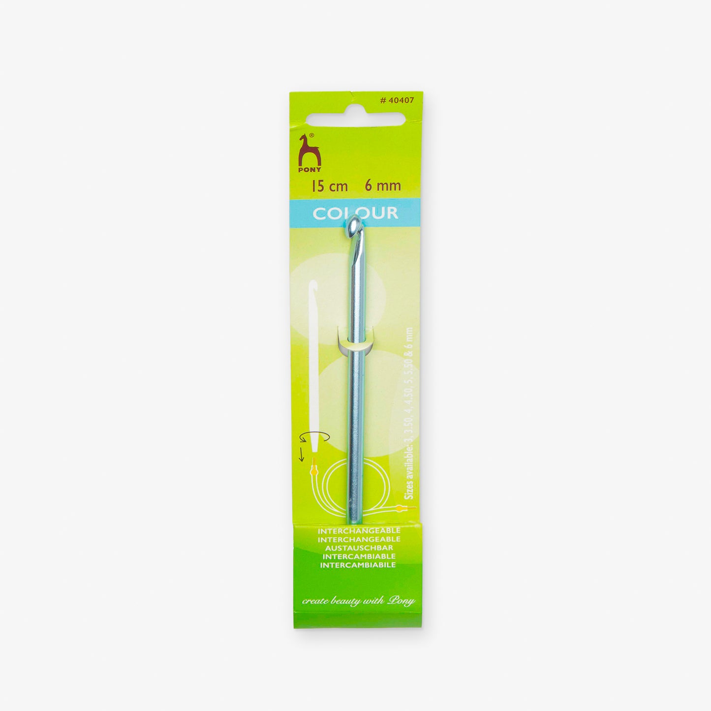 Crochet Hooks Interchangeable 15cm/6.00mm - Ragland Fabrics