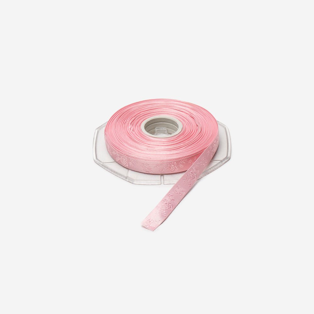 Printed Satin Ribbon 10mm Des.02 (20met) - Ragland Fabrics
