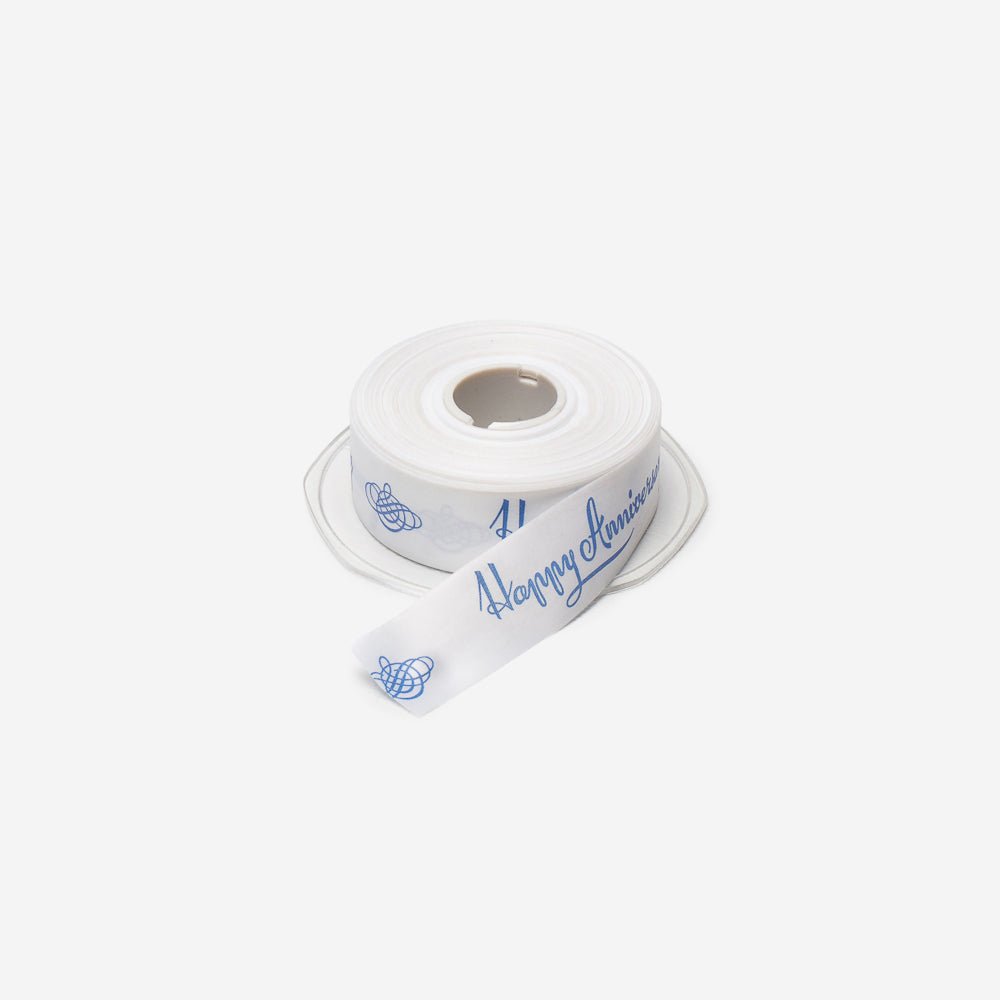 Printed Satin Ribbon 25mm Des.02 (20met) - Ragland Fabrics