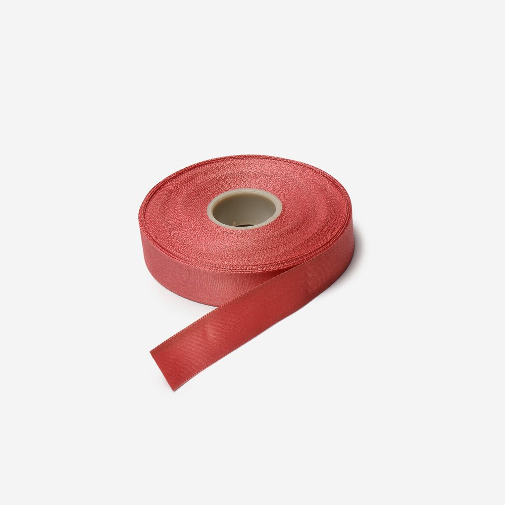 Satin Ribbon 15mm Dusty Pink (20met) - CLEARANCE - Ragland Fabrics