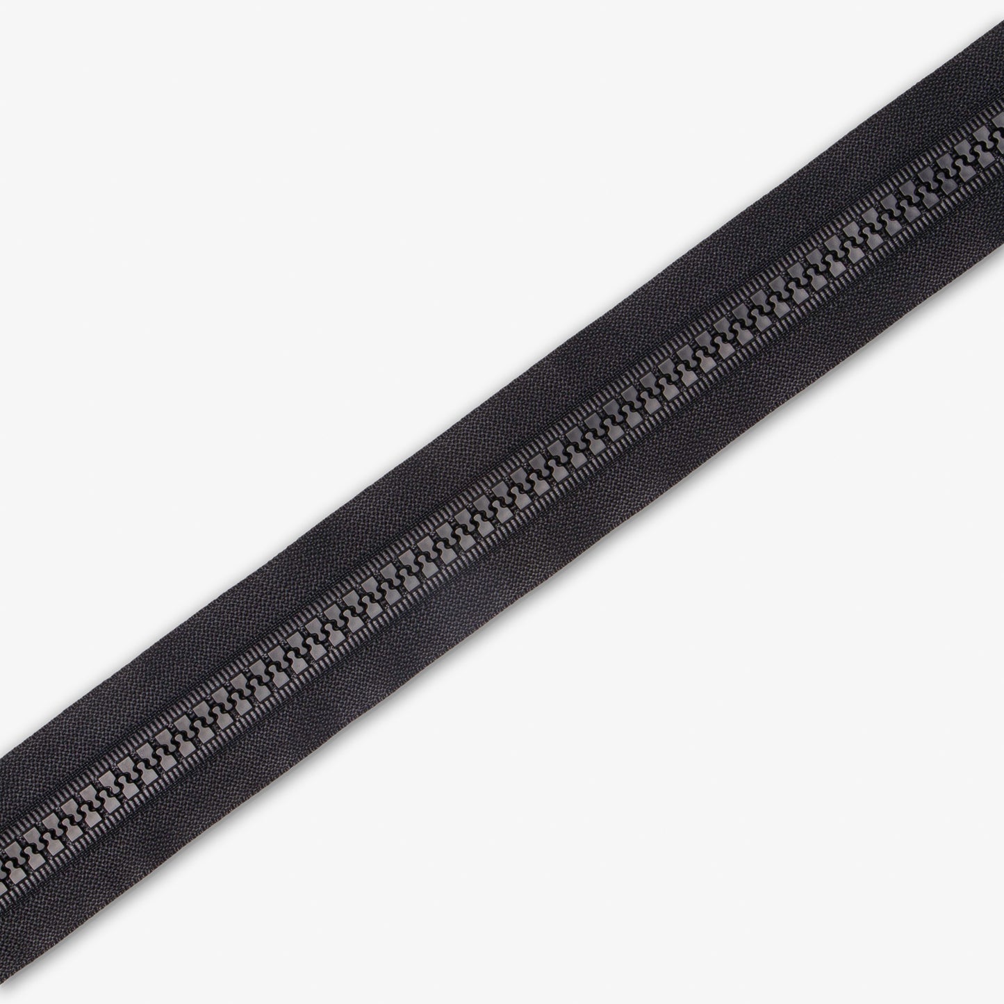 Zip Chain Type 10 Vislon Chunky Black - Ragland Fabrics