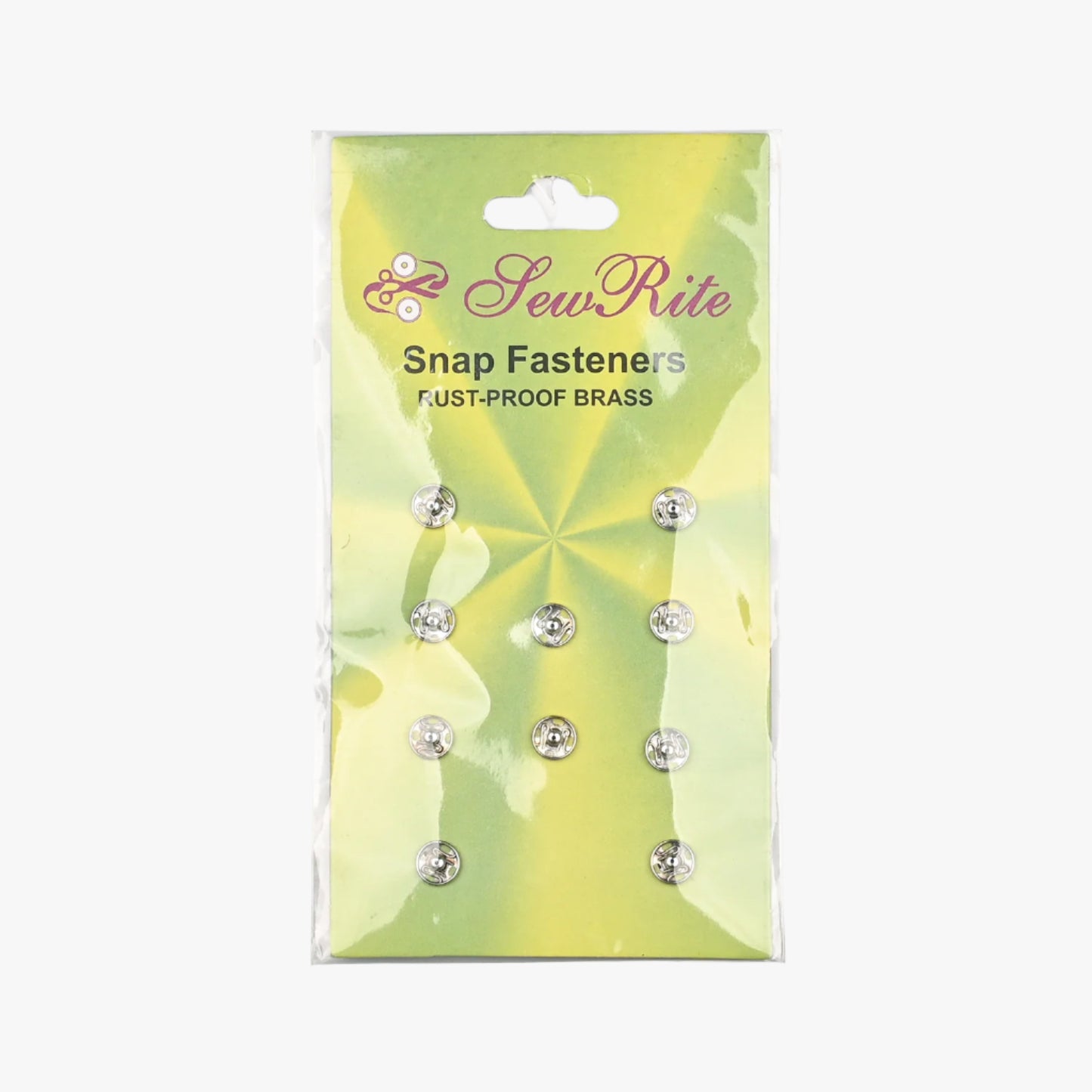 Press Studs - Size 00 Silver - Ragland Fabrics