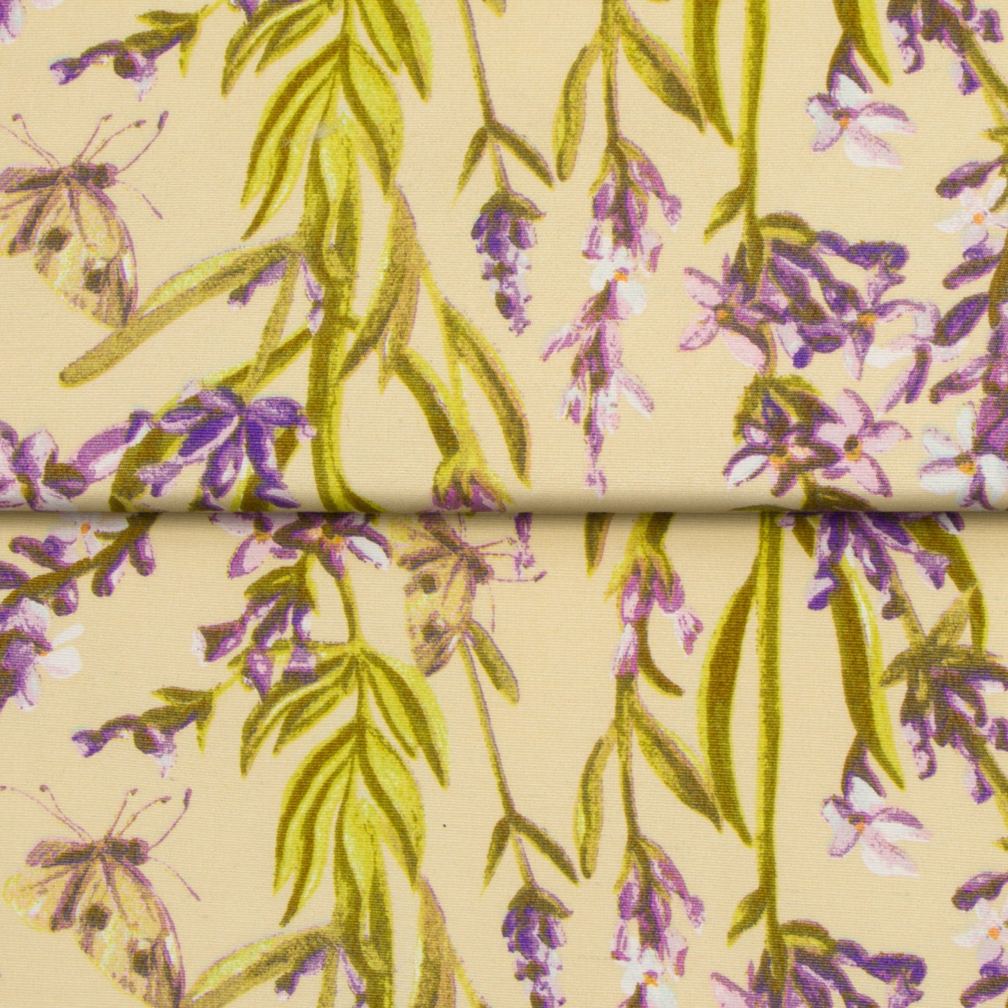 Printed Poly Cotton Lavender Vintage 140cm - Ragland Fabrics