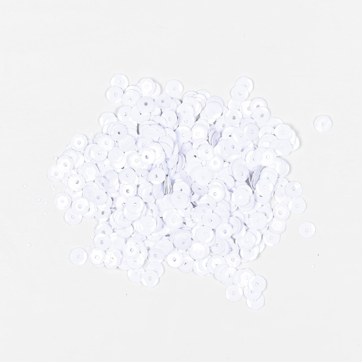 Sequins White - Ragland Fabrics