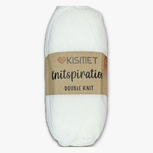 Knitspiration CHUNKY White K01 - Ragland Fabrics