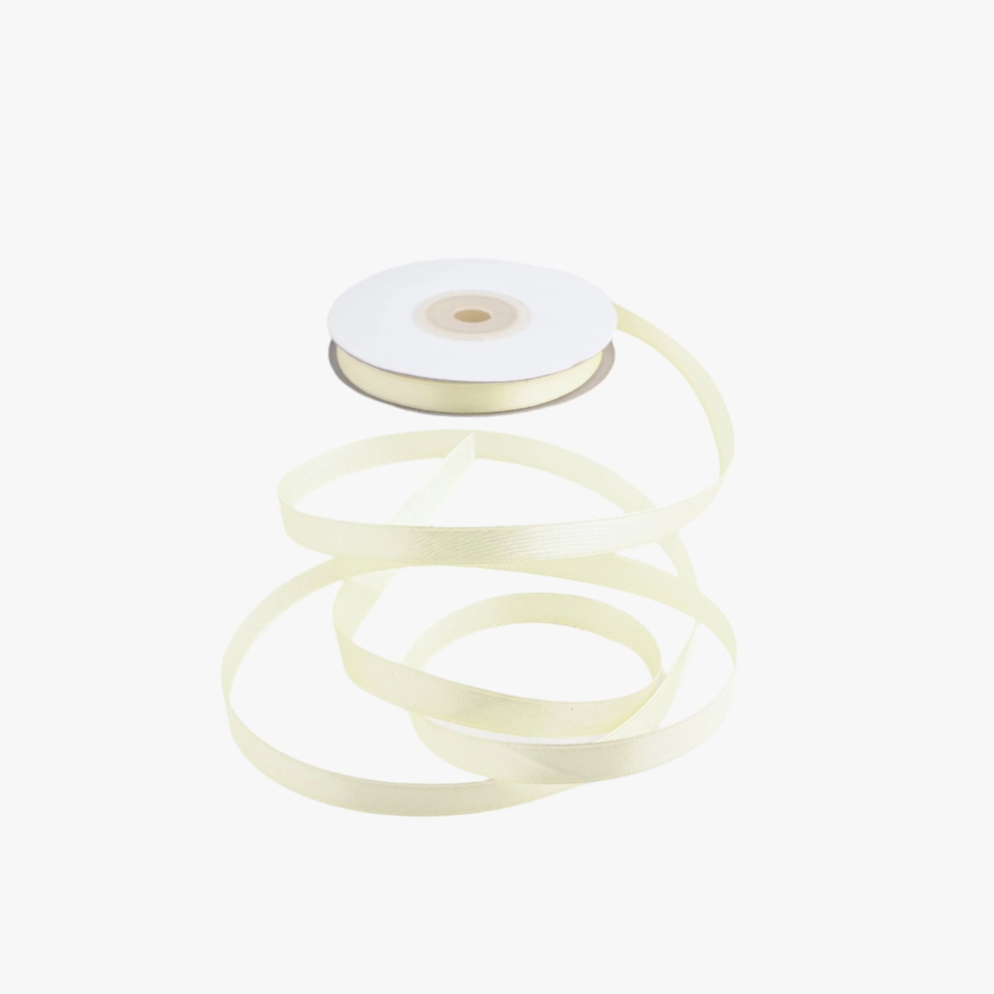 Satin Ribbon 10mm Yellow 270 - Ragland Fabrics