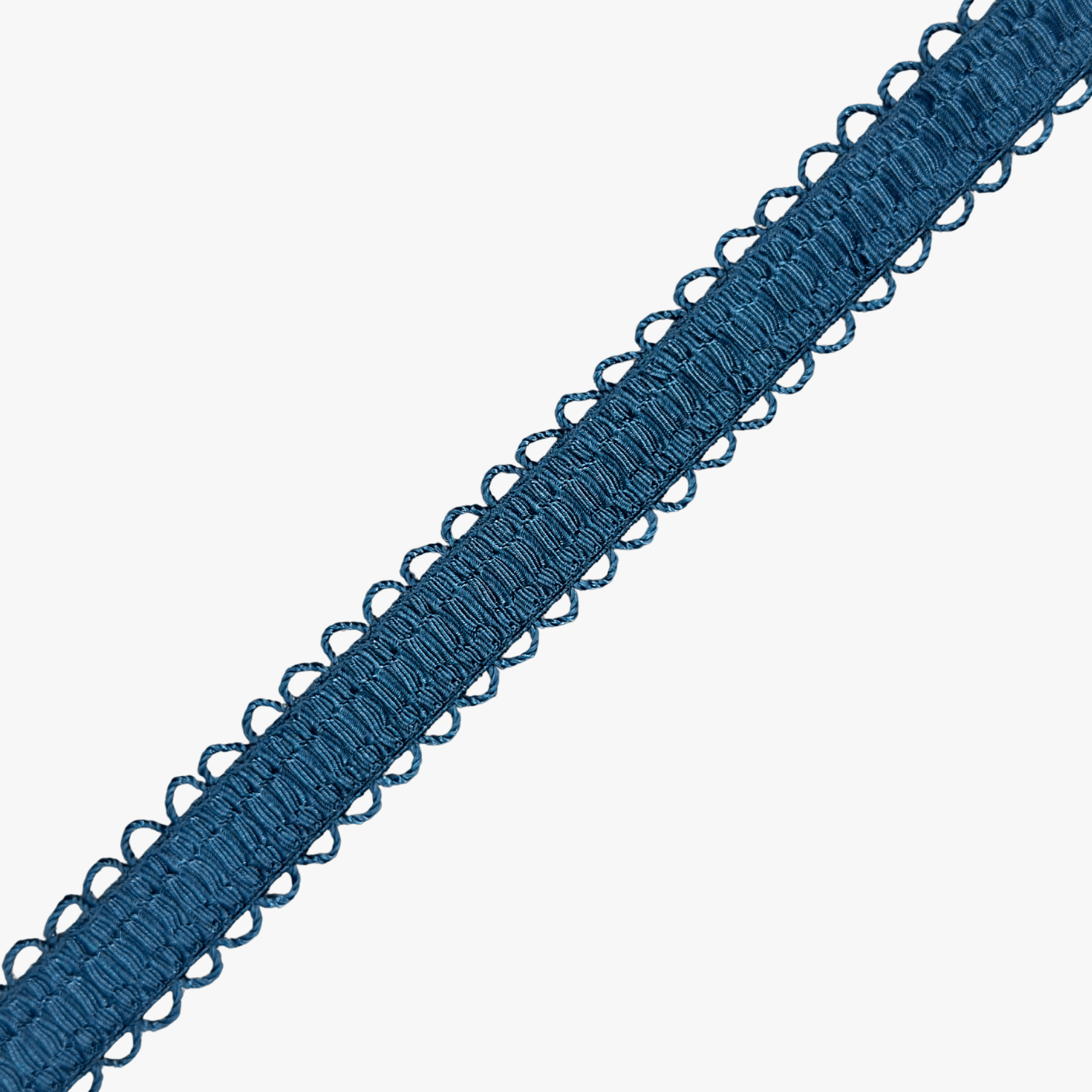 Bra Elastic 12mm Textured Loop Teal - Discontinued - Ragland Fabrics