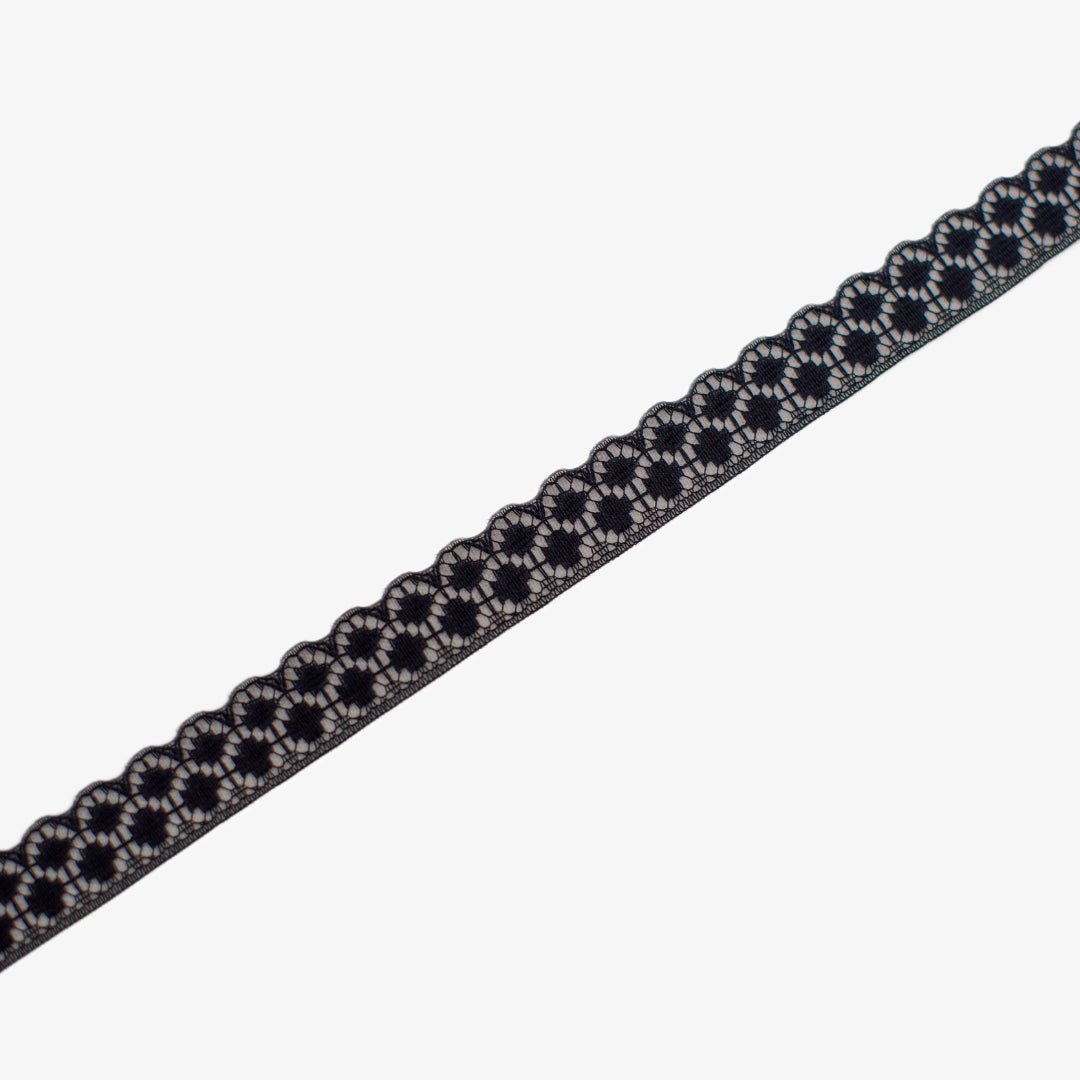 Nylon Lace 1337 | Black - Ragland Fabrics