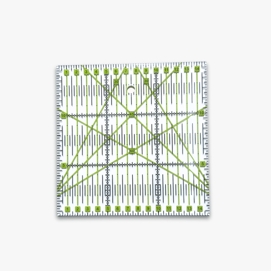 Quilting Ruler 6 x 6" - Ragland Fabrics