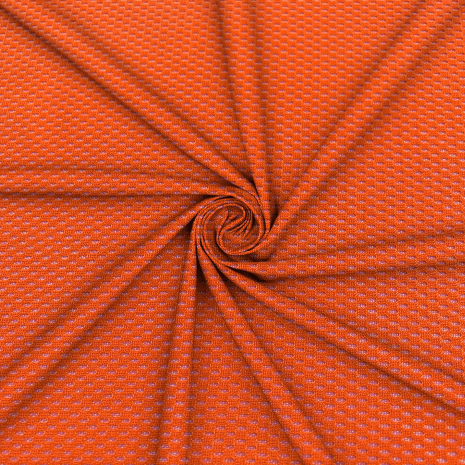 Eyelet Mesh Lumo Orange - Ragland Fabrics