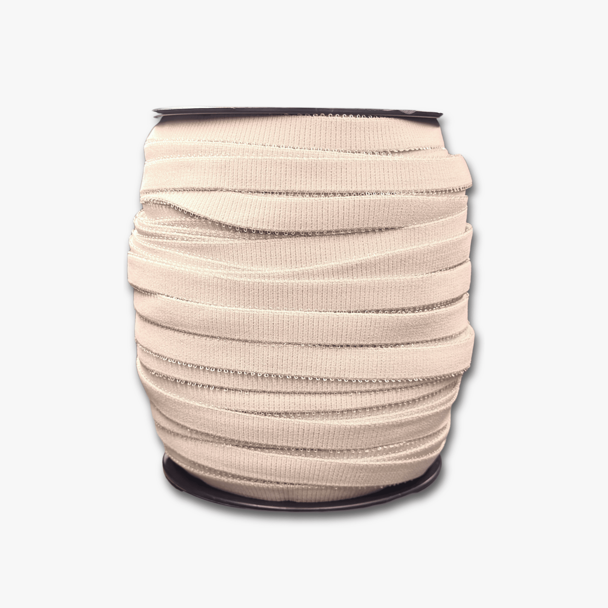 Bra Elastic 15mm Ribbed Beige - Discontinued - Ragland Fabrics