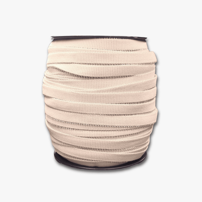 Bra Elastic 15mm Ribbed Beige - Discontinued - Ragland Fabrics