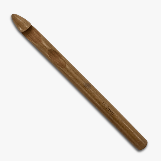 Wooden Crochet Hook | 15mm - Ragland Fabrics