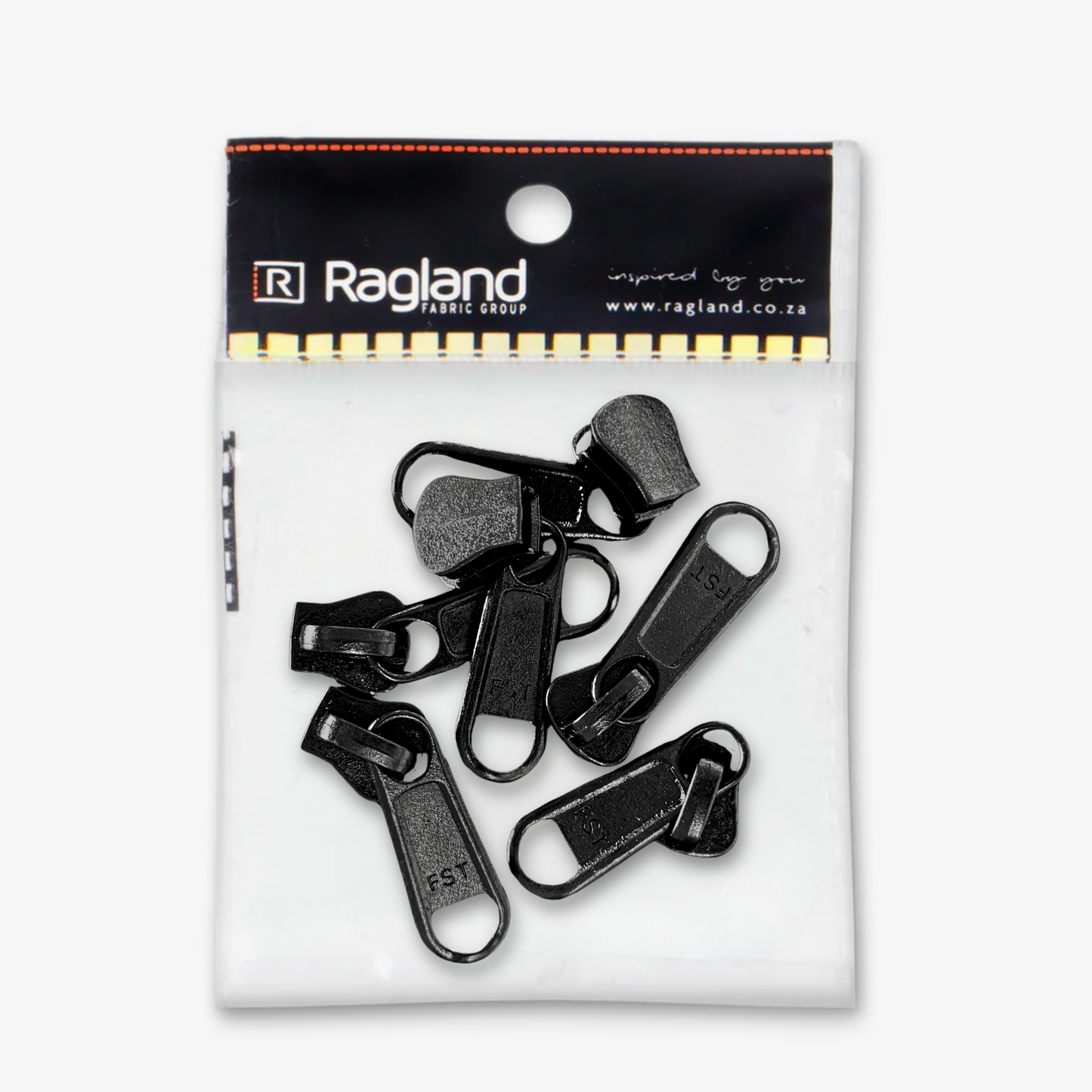 Type 10 Vislon Slider Black (Pack of 6)