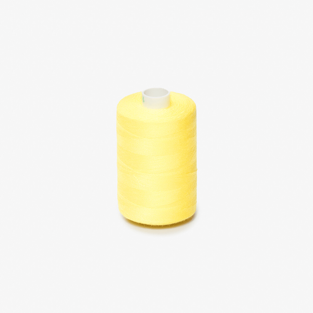 Thread 1000met Reels Yellow 108 - Ragland Fabrics