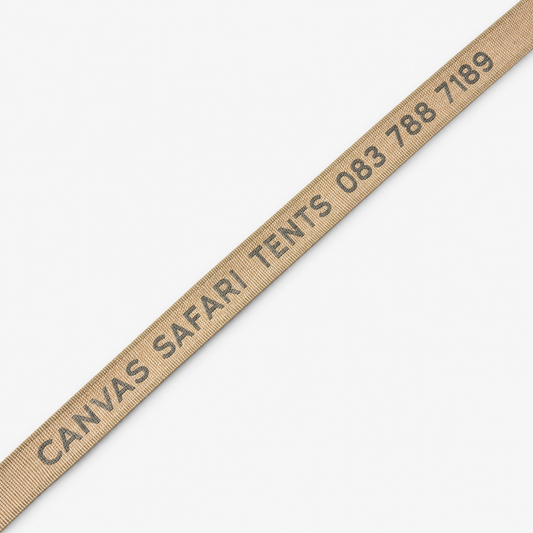 Nylon Webbing 25mm 'Safari Numbers' - TBD