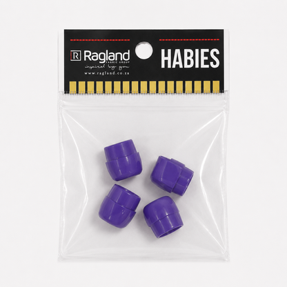Cord End Caps 5mm Purple