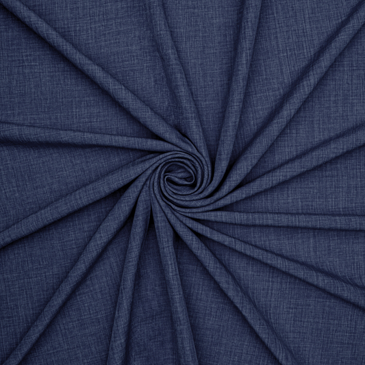 Snow Linen - Navy 03 - Ragland Fabrics