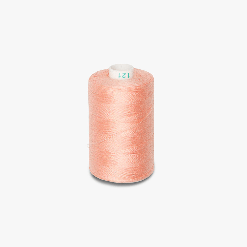 Thread 1000met Reel Peach 132 - Ragland Fabrics