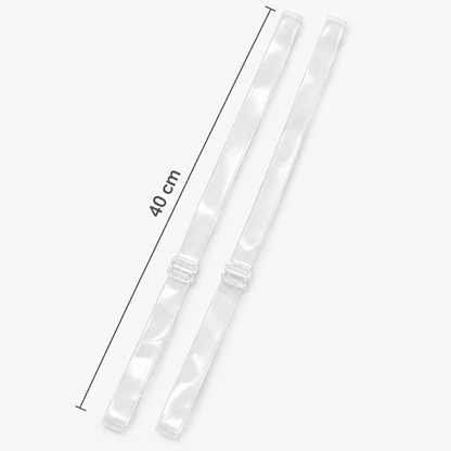 Bra Strap | Clear Pair