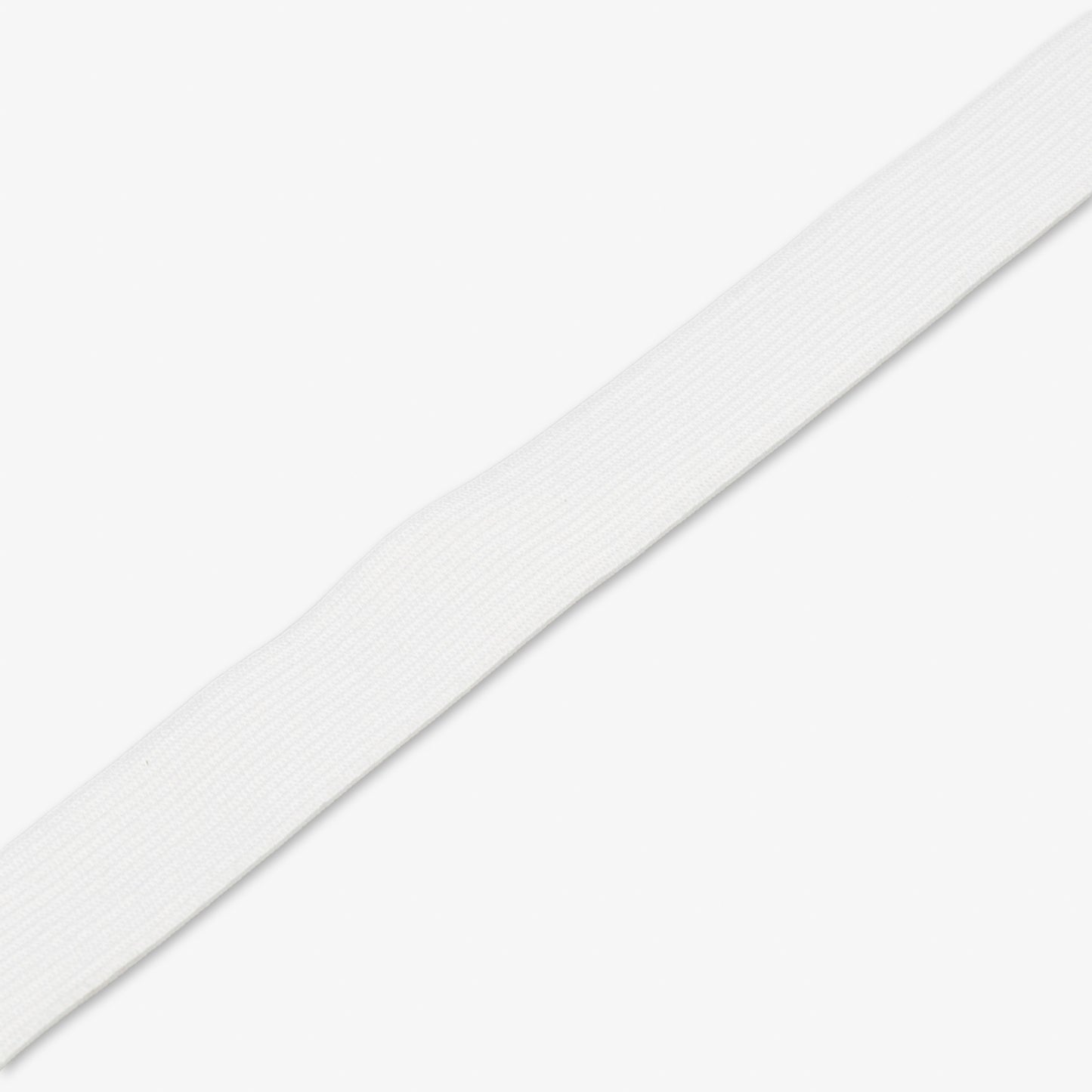 Elastic Knitted White 25mm (Woolies) - Ragland Fabrics