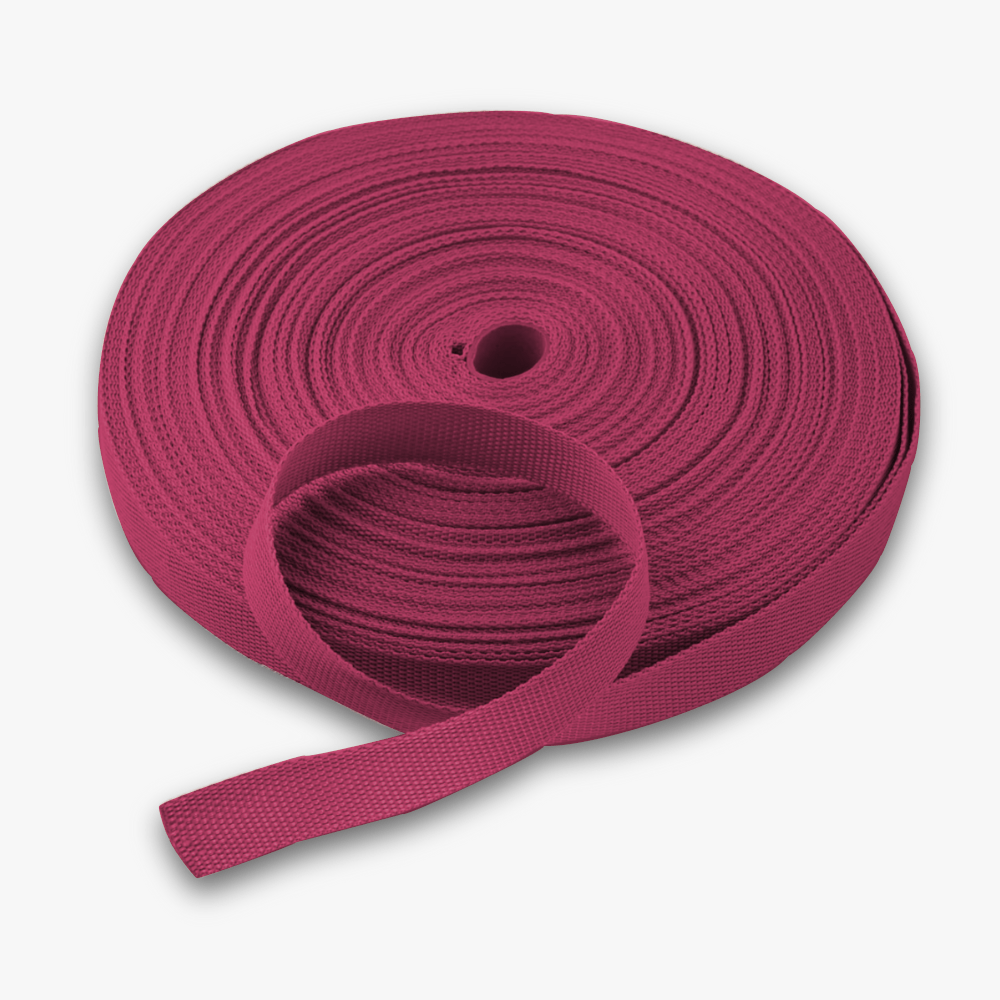 Webbing 25mm Maroon 13 - Ragland Fabrics