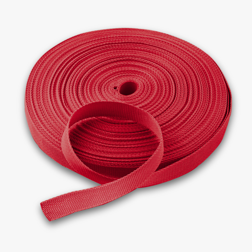 Webbing 25mm Red  4 - Ragland Fabrics