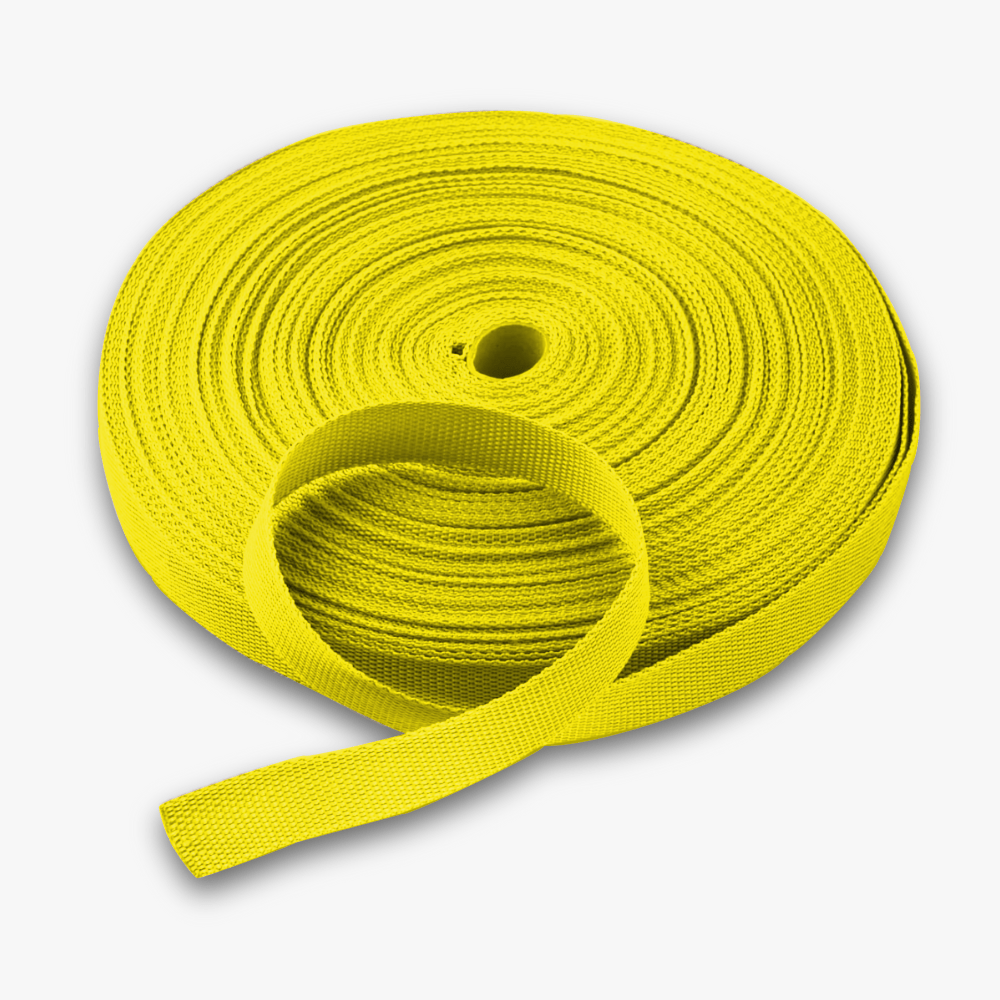 Webbing 25mm Yellow  5 - Ragland Fabrics