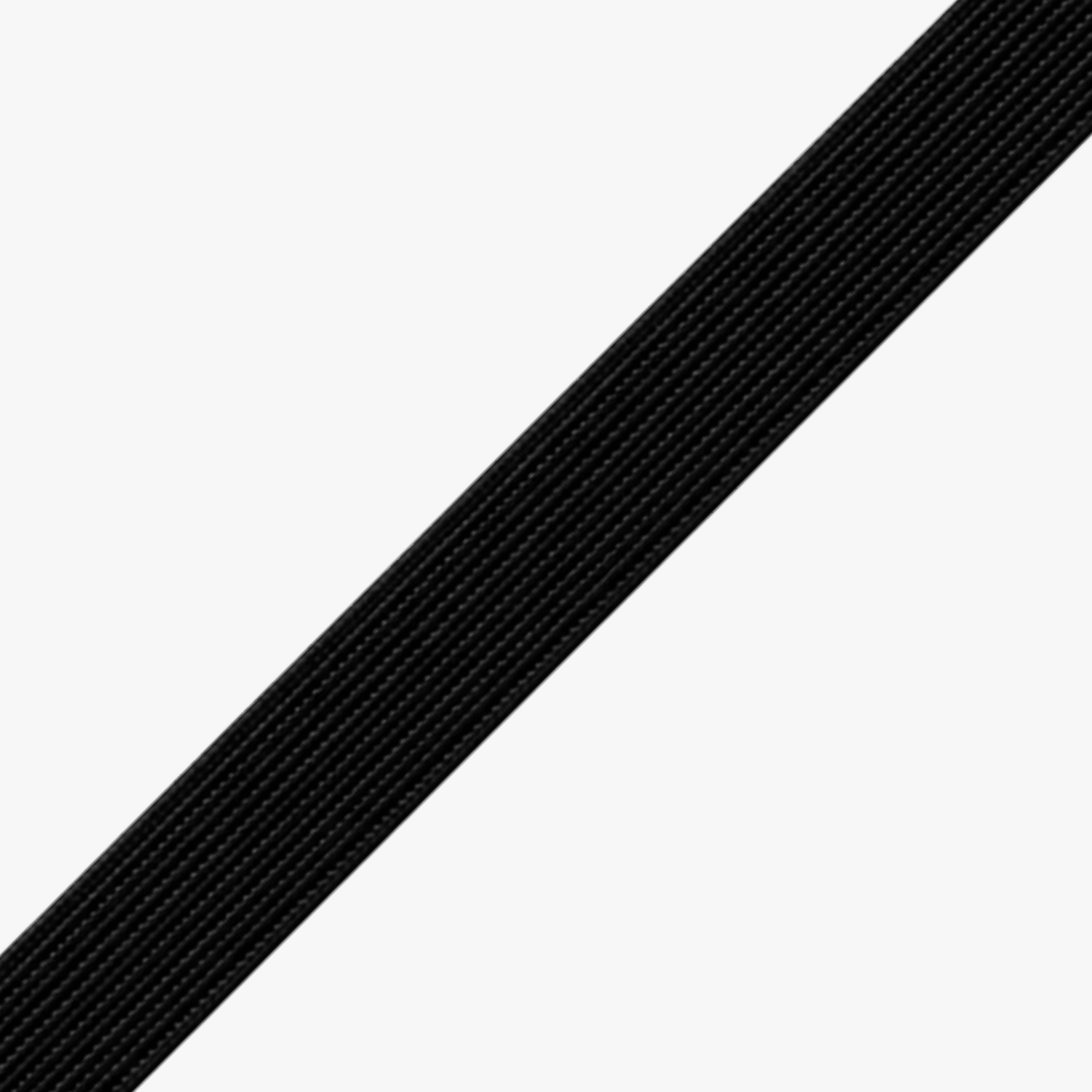 Elastic Hard Pull 25mm BLACK - Ragland Fabrics
