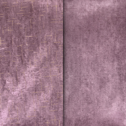Designer Tracksuit Velour Mauve Plain & Print