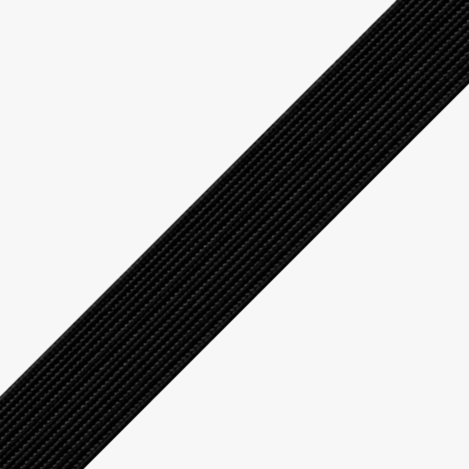 Elastic Hard Pull 30mm Black - Ragland Fabrics