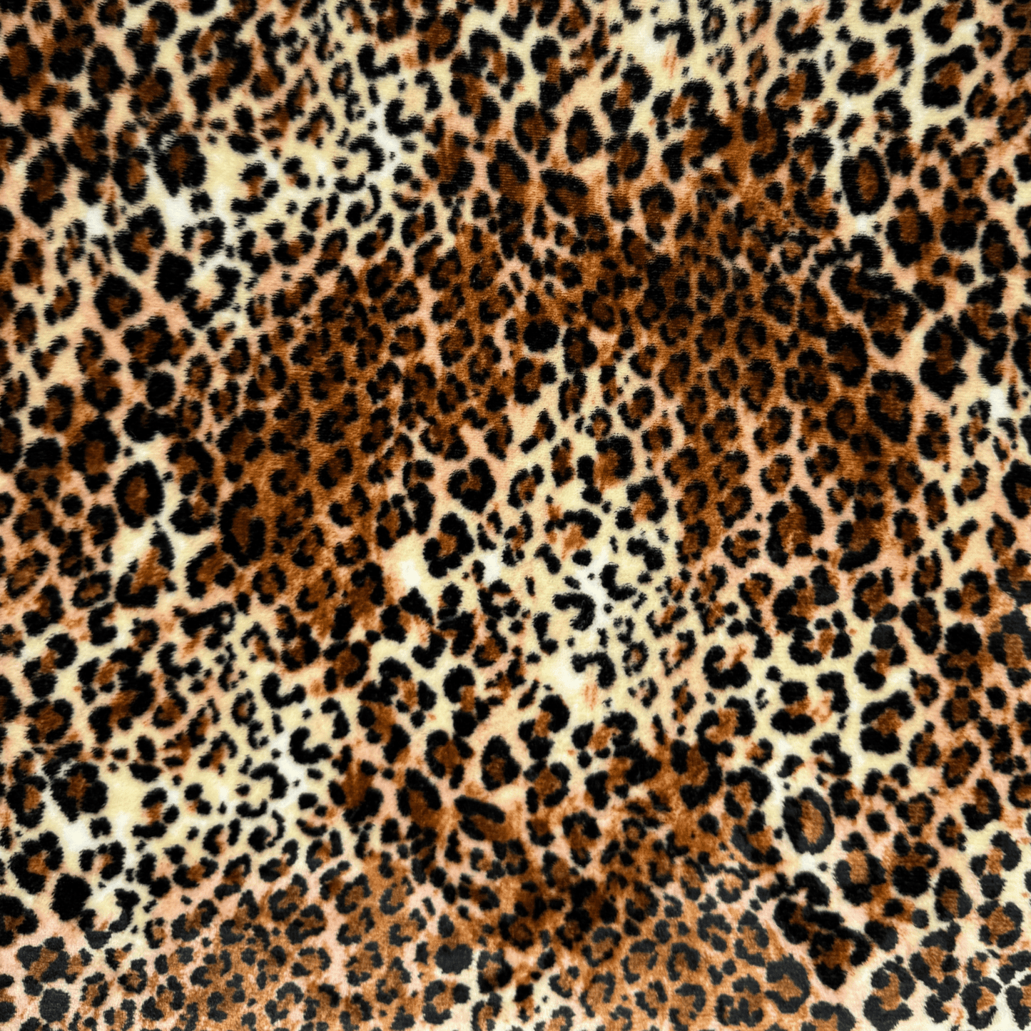Printed Mongolian Fleece Vibrant Leopard - Ragland Fabrics