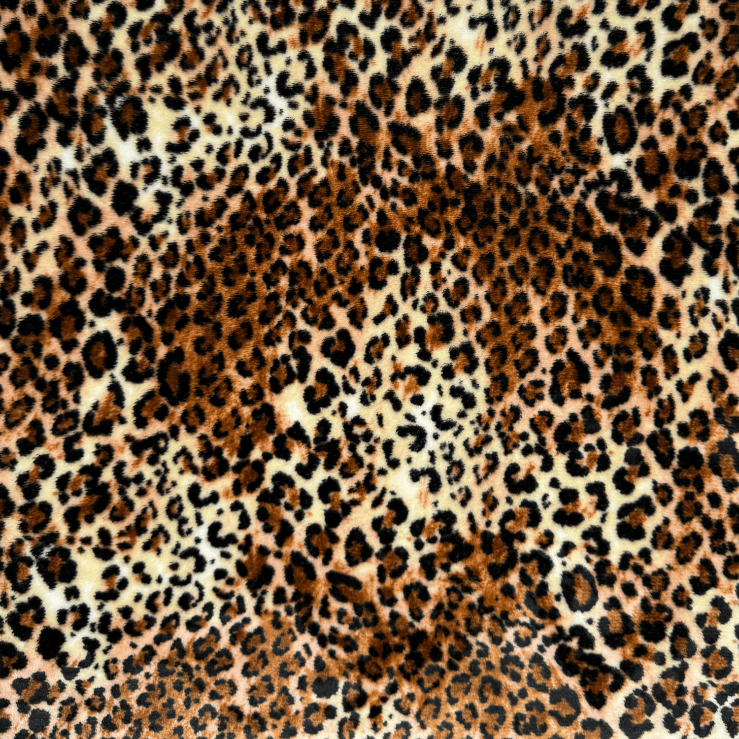 Printed Mongolian Fleece Vibrant Leopard - Ragland Fabrics