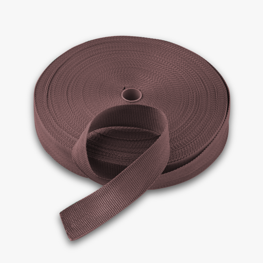 Webbing 38mm Choc Brown  19 - Ragland Fabrics